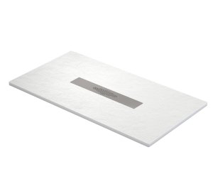 SHOWER PLATE QUARTZ MURCIA 090x152 BLANCO PIZARRA 