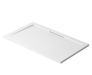 SHOWER PLATE QUARTZ VALENTINA 090x160 WHITE SMOOTH 