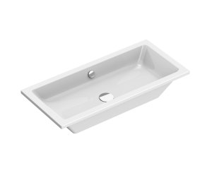 NEW ZERO 80 WASHBASIN 80x37 RECESSED / UNDER COUNTERTOP W / OVERFLOW