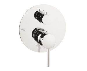 2-WAY RECESSED MINIMAL SHOWER SINGLE LEVER EXTERNAL PART CHROME