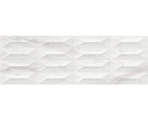 IMPERIALE BIANCO STRUTTURATO GEMMA RECT. 30x90  