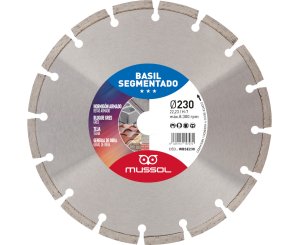 BASIL SEGMENTED DIAMOND DISC 230mm AXIS 22.23mm