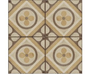 OTTOCENTO DECOR TAPPETO 7 AMBRA 20x20