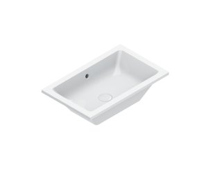 NEW ZERO 60 WASHBASIN 60x37 BUILT IN / UNDER COUNTERTOP W / OVERFLOW  