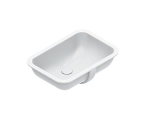 SOTTOPIAN WASHBASIN 55 55x38 B / WORKTOP W / WHITE OVERFLOW