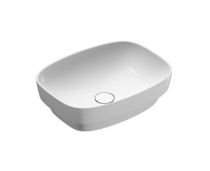 GREEN LUX 50 WASHBASIN 50x38 ON TOP WHITE