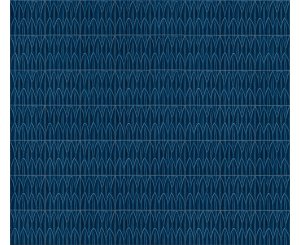 SOL STRUTTURA FOGLIA 3D BLU GLOSSY 15x15