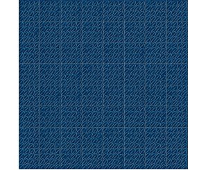 SOL STRUTTURA PIUMA 3D BLU GLOSSY 15x15