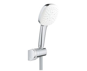 NEW TEMPESTA CUBE 110 3-JET HAND SHOWER WITH CHROME BRACKET