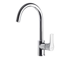 TITANIUM SINGLE LEVER SINK SWIVEL SPOUT CR.