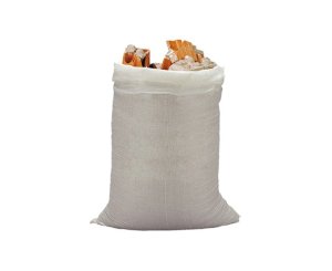 WHITE RAFFIA BAG 10 UNITS 60x100cm