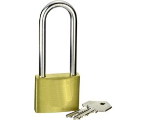 BRASS PADLOCK 40x63x5MM