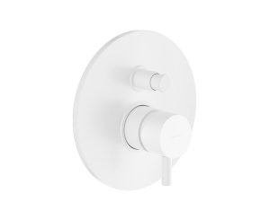 MINIMAL BUILT-IN SHOWER MIXER 2-WAY WHITE