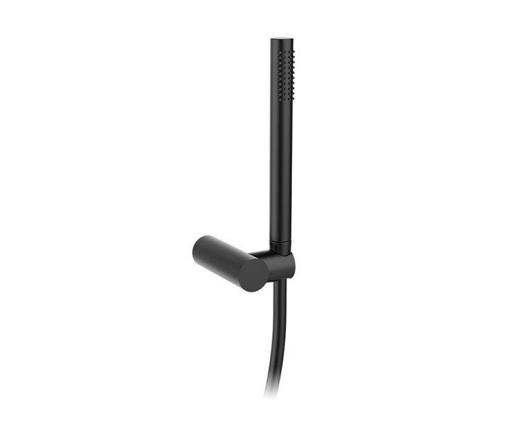 SINGLE LEVER TIME SHOWER WITH KIT METAL BLACK ETERNICE