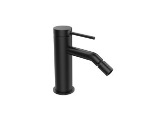 SINGLE LEVER TIME MALE BIDE WITH METAL VALVE BLACK ETERNICE