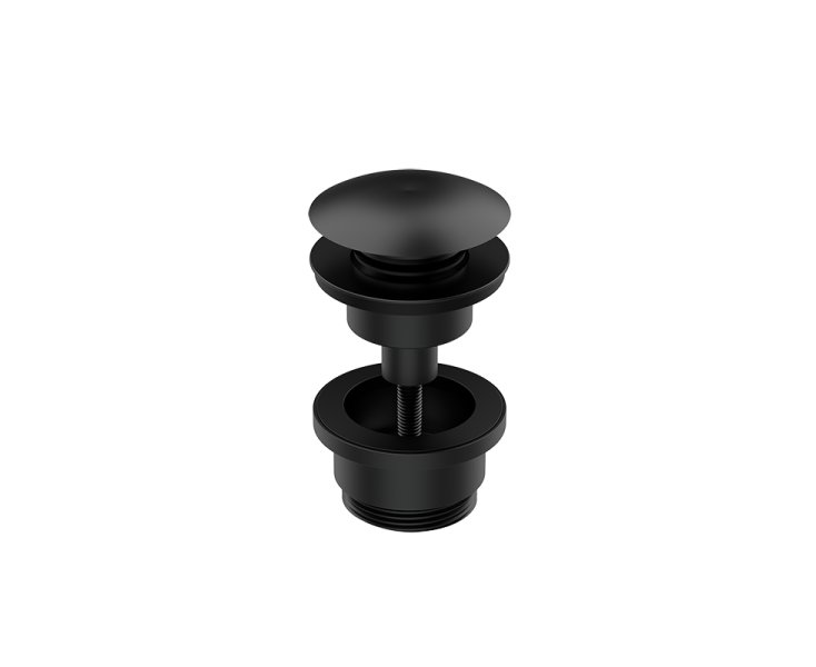 SINGLE LEVER TIME MALE BIDE WITH METAL VALVE BLACK ETERNICE