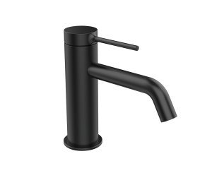 TIME MALE SINK WITH METAL VALVE BLACK ETERNICE