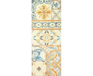 CANDY DECORO MOTIVO ECRU 20x50  