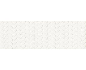 VIDA STRUCTURE FOGLIA 3D WHITE RECT. 30x90