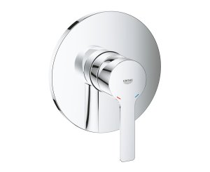 LINEAR SINGLE-LEVER SHOWER MIXER 1/2" CHROME OUTSIDE