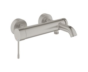 ESSENCE BATH/SHOWER MIXER 1/2" SUPERSTEEL