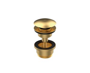 ETERNICE BRUSHED GOLD BIG CLICK-CLACK VALVE