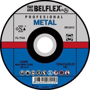 DISCO ABRATOOLS BELFLEX STEEL 125 A30RBF