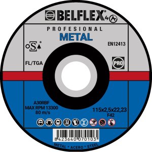 DISCO ABRATOOLS BELFLEX STEEL 115 A30RBF