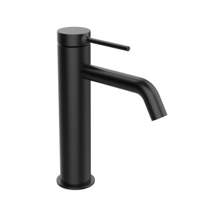 TIME MALE XL SINK WITH METAL VALVE BLACK ETERNICE