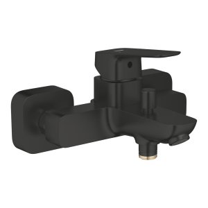 CUBEO BATH/SHOWER MIXER 1/2" MATTE BLACK