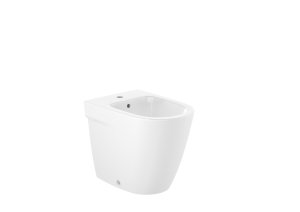 ONA WALL MOUNTED BIDET WITHOUT LID WHITE