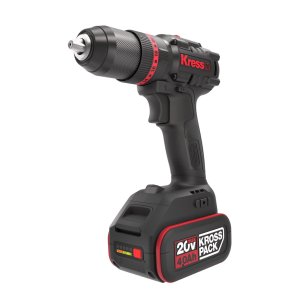 KRESS 20V 2BAT HAMMER DRILL. 2Ah 60Nm