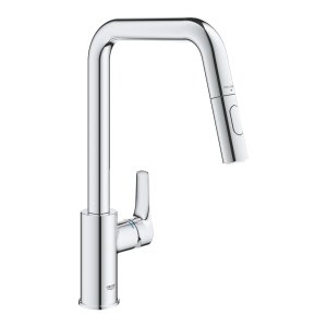 EUROSMART SINGLE-LEVER SINK MIXER WITH HIGH REMOVABLE SPOUT CHROME
