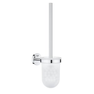 BAUCOSMOPOLITAN WALL MOUNTED TOILET BRUSH HOLDER CHROME
