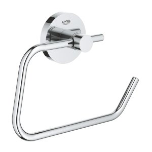 ESSENTIALS TOILET ROLL HOLDER WITHOUT LID CHROME