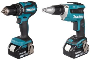 DHP485RFJ DRILL COMBO + DFS452Z SCREWDRIVER