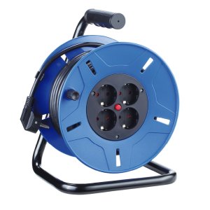 CABLE REEL W/ THERMAL PROTECTOR 3x1.5mm 25mm 4 TAKES EDM