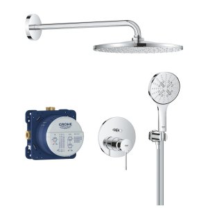 ESSENCE BUILT-IN SHOWER SET CHROME