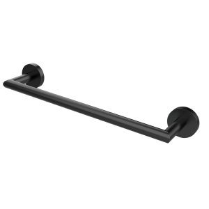 TOWEL RAIL BAR 35cm METAL BLACK ETERNICE