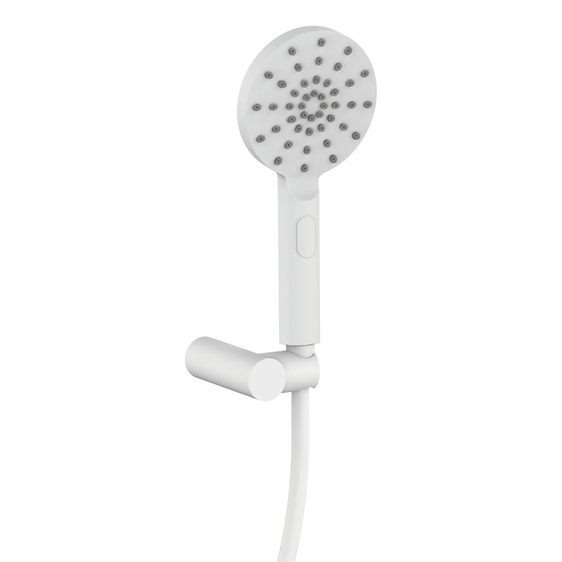 TIME SINGLE-LEVER SHOWER MIXER WITH WHITE EPOXY KIT