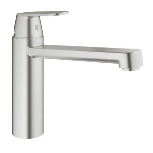 EUROSMART COSMO SINGLE-LEVER SINK MIXER MEDIUM SPOUT SUPERSTEEL