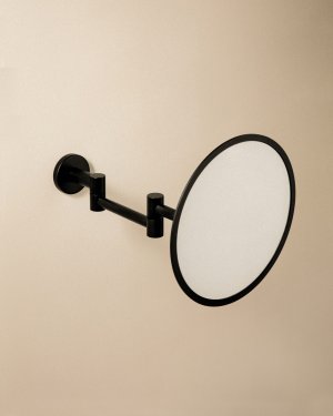 ARCHITECT S+ MATTE BLACK MAGNIFICENT WALL MIRROR (x5) 20x12x20