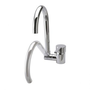Drako Single-Lever Sink Mixer with Folding Spout, Chrome