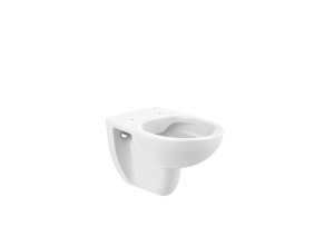 VICTORIA toilet bowl, wall-mounted, rimless, white