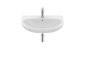 VICTORIA wall-mounted washbasin, 65x49x15, white