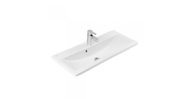 LOOK 83 SEMI-RECEIVED SINK WITH WHITE HOLE