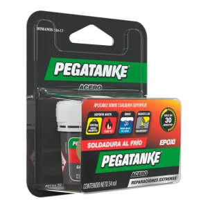 PEGATANKE TWO-COMPONENT EPOXY GLUE STEEL 34ML