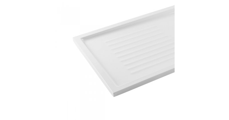 ACRYLIC PIANO SHOWER TRAY 150x75x3.5 WHITE
