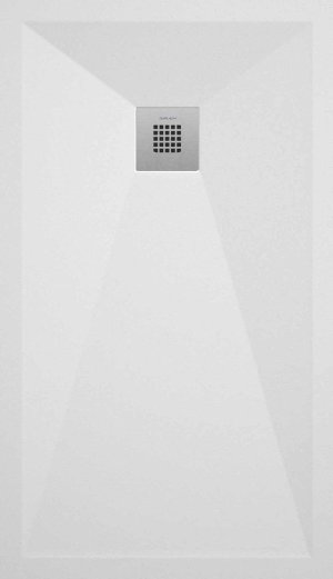 STONE PLUS SHOWER TRAY 120x90 PLAIN WHITE