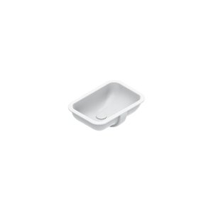 ITALY 50 50x35 B WASHBASIN/GLOSS WHITE COUNTERTOP